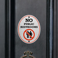 Restroom not available