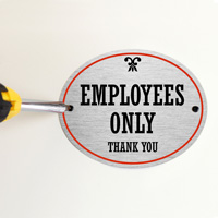 Expressing Thanks to Employees Only