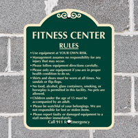 Custom Rules SignatureSign, 24in. x 18in.