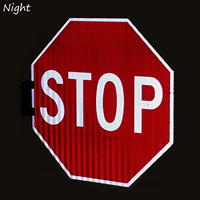 Stop Double Sided Sign