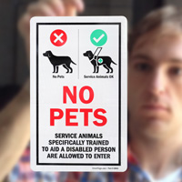Accessibility Decal: Service Animals