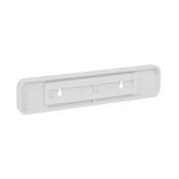 Molded Plastic Sign Holder, 2in. x 8in.