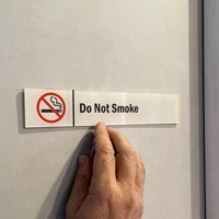 Do Not Smoke Door Sign