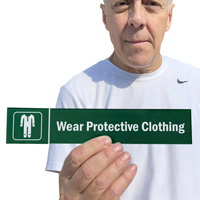 Wear Protective Clothing Sign