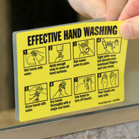 Hand Washing Sign for Hygiene
