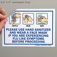 Hand Sanitizer If Experiencing Flu Signs