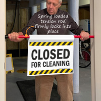 Closed for maintenance door notice