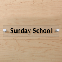 Sunday School Sign
