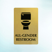 Universal Restroom Access Signage