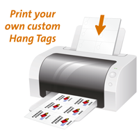Laser Printable Hang Tags