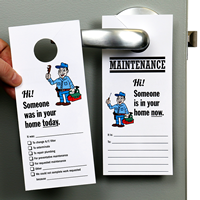 2-Sided Maintenance Personnel Home Door Hanger