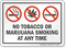 No Tobacco Or Marijuana Smoking Sign