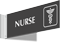 Nurse Above Door Corridor Sign