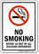 NO SMOKING WITHIN 10 FEET Sign