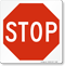 STOP Magnetic Door Sign