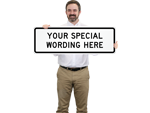 Customized Directional Arrow Signs Template