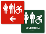 Accessible Restroom Signs