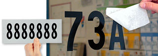 Adhesive Numbers & Letters