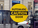 Automatic Door Signs