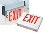 Battery Exit Signs