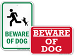 Beware of Dog Signs