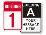 Building Number Signs