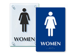 Womens Restroom Signs