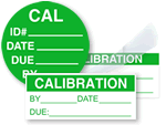 Calibration Labels