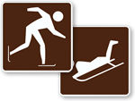 Winter Recreation Signs