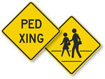 Pedestrian Crossing Signs