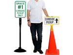 Curbside Pickup Signs