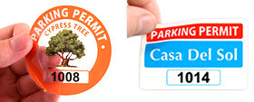 Parking Permit Stickers