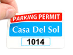 Parking Permit Stickers