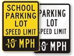 Custom Speed Limit Signs