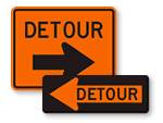 Detour Signs