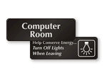 DiamondPlate™ Door Signs