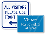 Visitor Signs