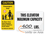 Elevator Signs