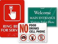 Facility Door Signs