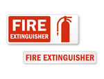 Fire Extinguisher Decals