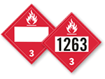 Flammable Placards