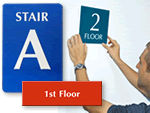 Floor Number Signs