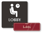 Lobby Signs