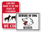 Funny Beware of Dog Signs