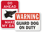Guard Dog Signs