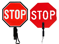 Hand Held Stop Signs