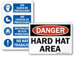 Hard Hat Signs