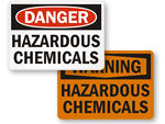 Chemical Hazard Signs