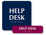 Help Desk Signs