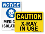 Hospital Safety Signs